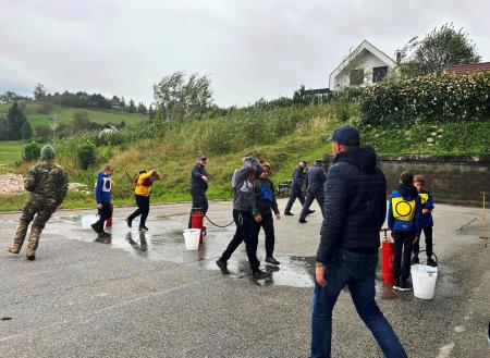 Predzadnja ligaška tekma gasilk in gasilcev  (2)